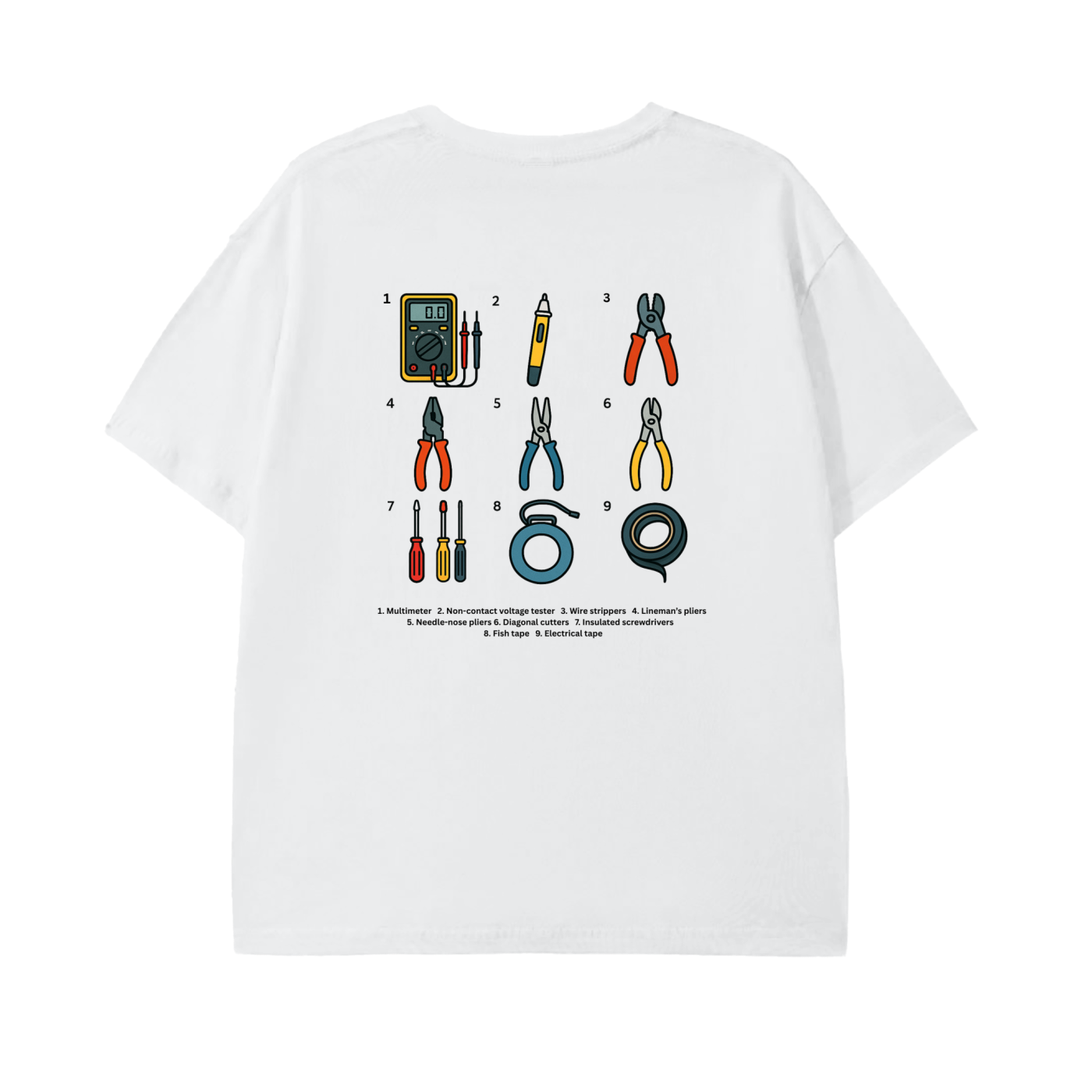 Electrician Kit - Pure Cotton Unisex T-Shirt