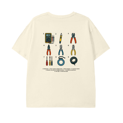 Electrician Kit - Pure Cotton Unisex T-Shirt